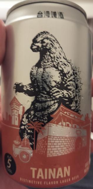 Taiwan Beer X Godzilla 5.0%, Taiwan Tobacco and Liquor Corp., Taiwan