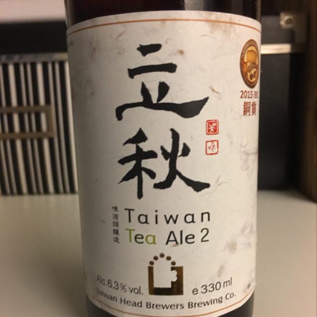Taiwan Tea Ale 2 6.3%, Taiwan Head Brewers Brewing Co., Taiwan