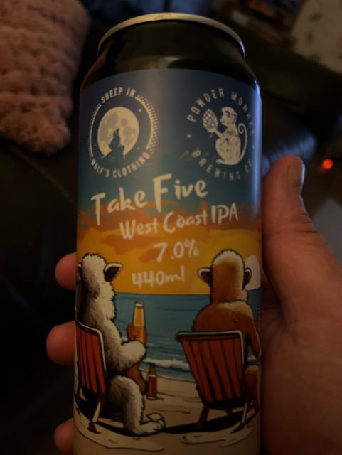 Take Five 7.0%, Powder Monkey Brewing Co., England