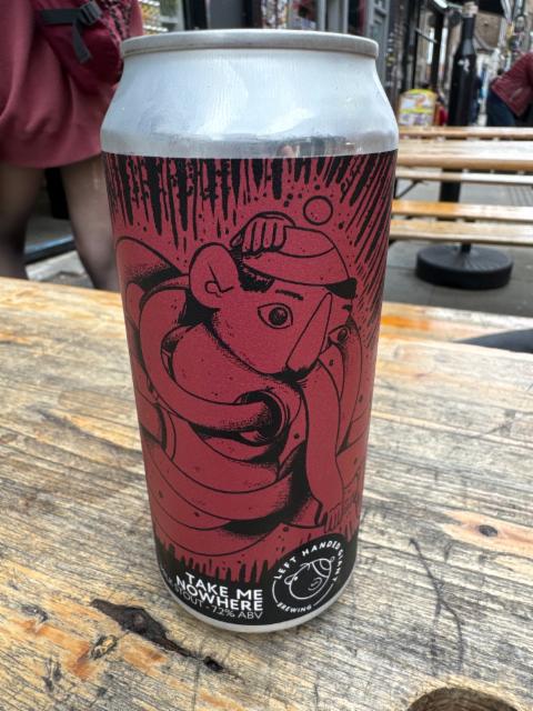 Take me nowhere 7.2%, Left Handed Giant Brewing, England
