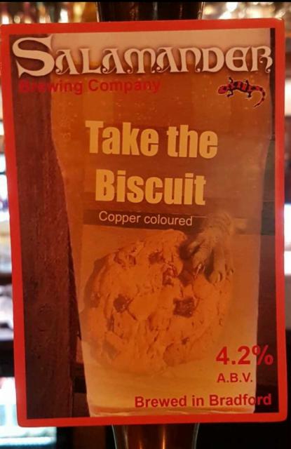 Take The Biscuit 4.2%, Salamander Brewing Company, England