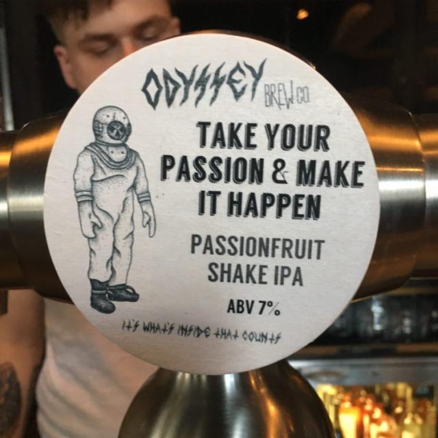 Take Your Passion And Make It Happen 7.0%, Odyssey Brew Co, England