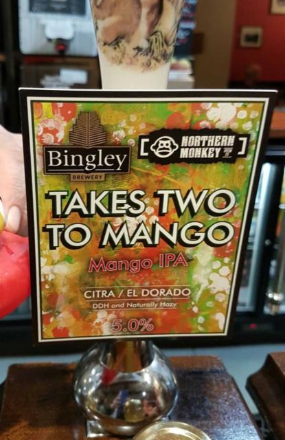 Takes Two To Mango 5.0%, Bingley Brewery, England