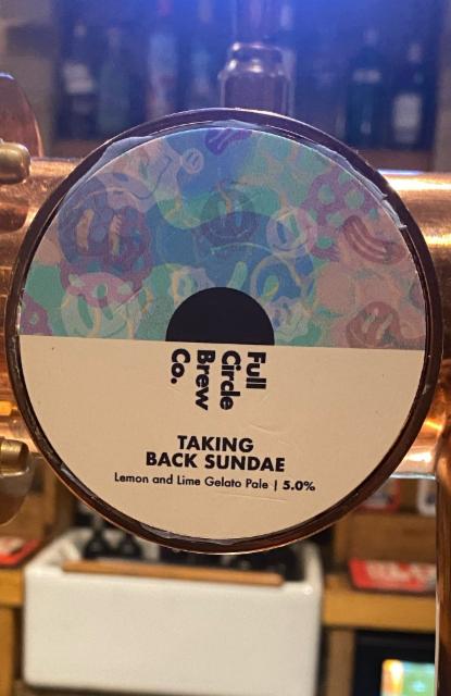 Taking Back Sundae 5.0%, Full Circle Brew Co., England