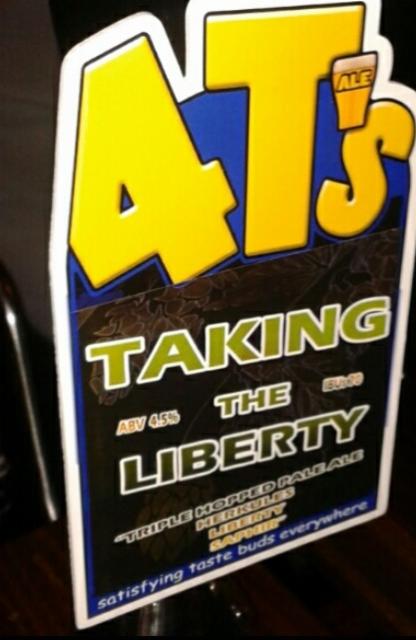 Taking The Liberty 4.5%, 4T's Brewery, England