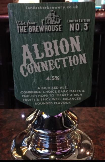 Tales From The Brewhouse No. 3 Albion Connection 4.5%, Lancaster Brewery Ltd, England