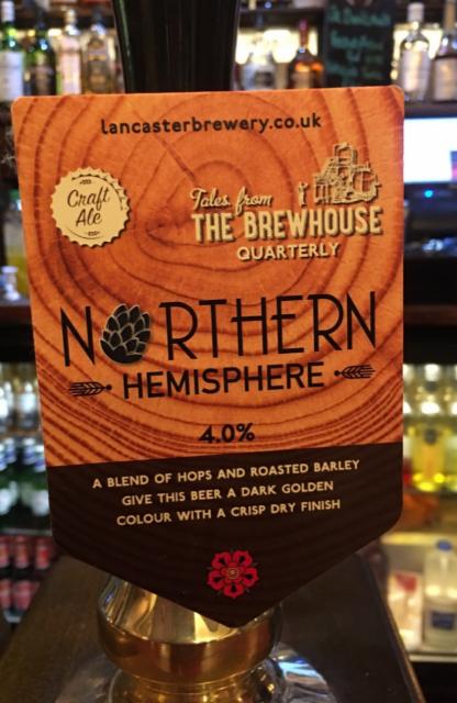 Tales From The Brewhouse Quarterly - Northern Hemisphere 4.0%, Lancaster Brewery Ltd, England