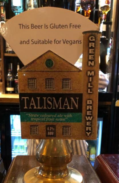 Talisman 4.2%, Green Mill Brewery, England