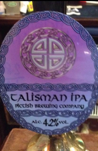 Talisman IPA 4.2%, Pictish Brewing Company, England