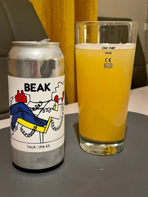 Talk 6.0%, Beak Brewery, England