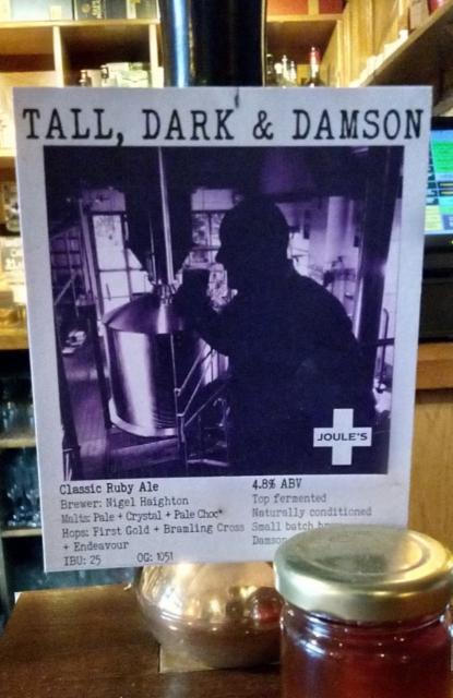 Tall, Dark & Damson 4.8%, Joule's Brewery, England