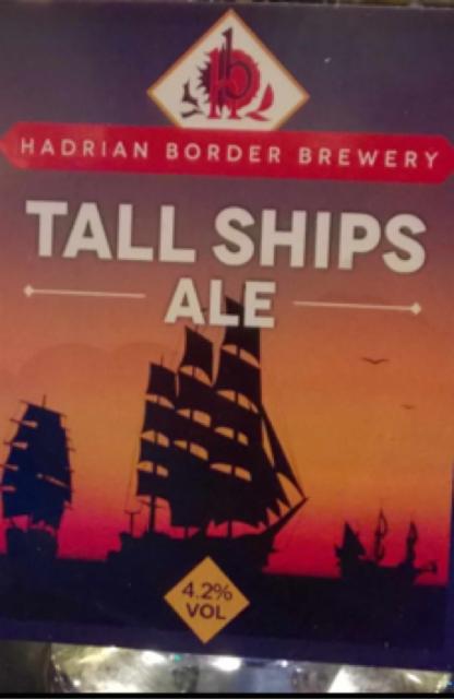 Tall Ships Ale 4.2%, The Hadrian Border Brewing Co, England