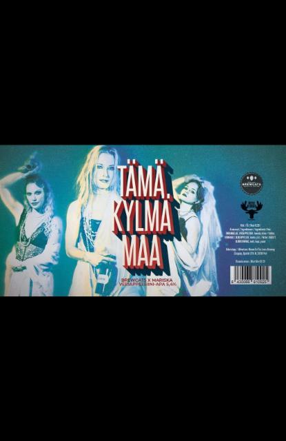 Tämä Kylmä Maa 5.4%, Brewcats - Sideshow Brewery, Finland