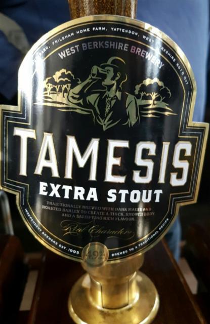Tamesis Extra Stout 4.9%, Renegade Brewery, England