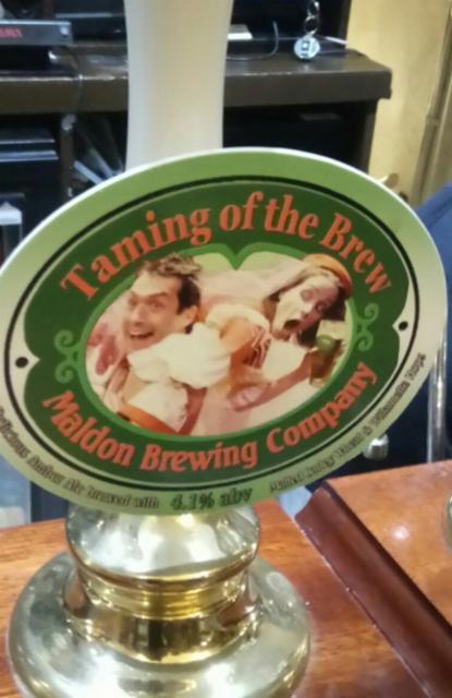 Taming Of The Brew 4.1%, Maldon Brewing Company, England