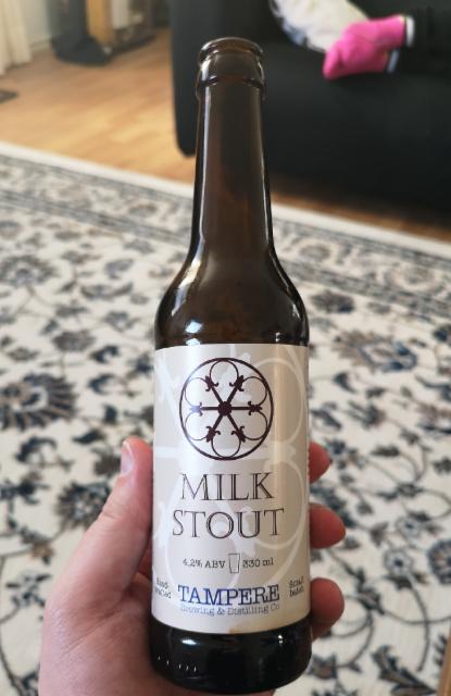 Milk Stout 4.2%, Tampere Brewing & Distilling Co, Finland