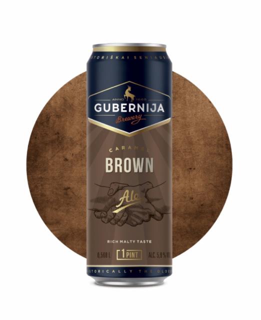Tamsusis Elis / Caramel Brown Ale, Gubernija Brewery