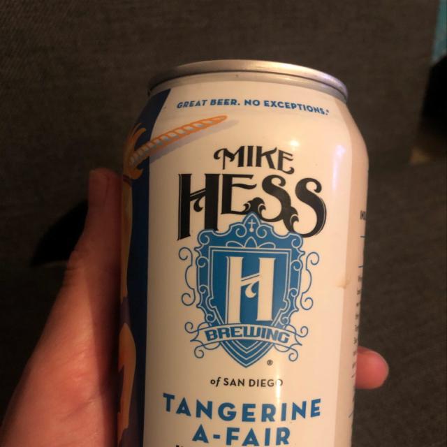 Tangerine-a-fair 7.5%, Mike Hess Brewing Company, United States