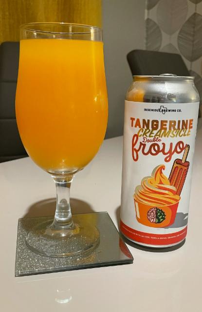 Tangerine Creamsicle Double Froyo 8.2%, Ingenious Brewing Co., United States