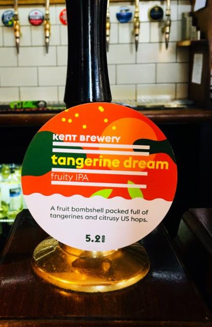 Tangerine Dream 5.2%, Kent Brewery, England