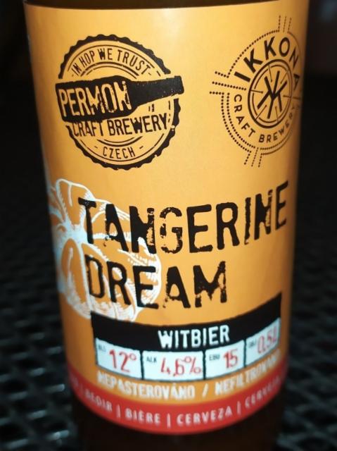 Tangerine Dream 4.6%, Pivovar Permon, Czech Republic