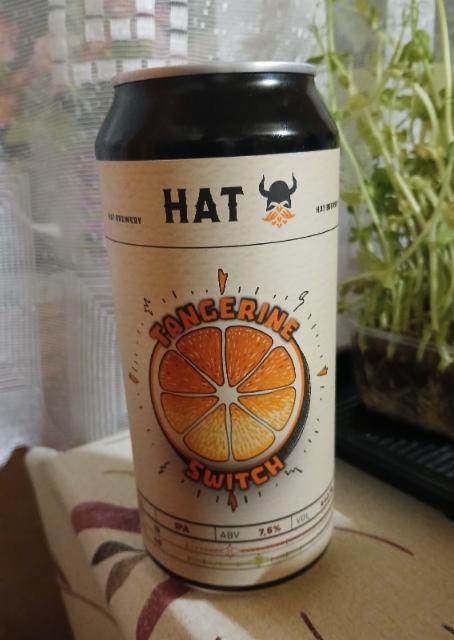 Tangerine Switch 7.5%, Hat Brewery, Latvia