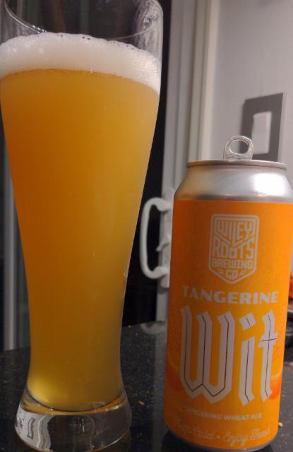 Tangerine Wit 5.4%, Wiley Roots Brewing Company, United States