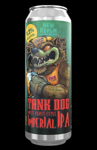 Tank Dog West Coast Style Imperial IPA 9.3%, New Realm, United States