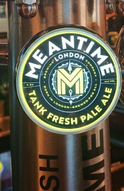 Tank Fresh Pale Ale 4.3%, Meantime Brewing, England