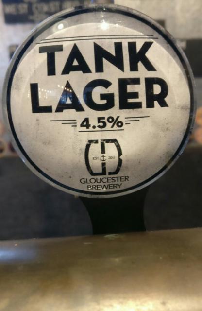Tank Lager, Gloucester Brewery