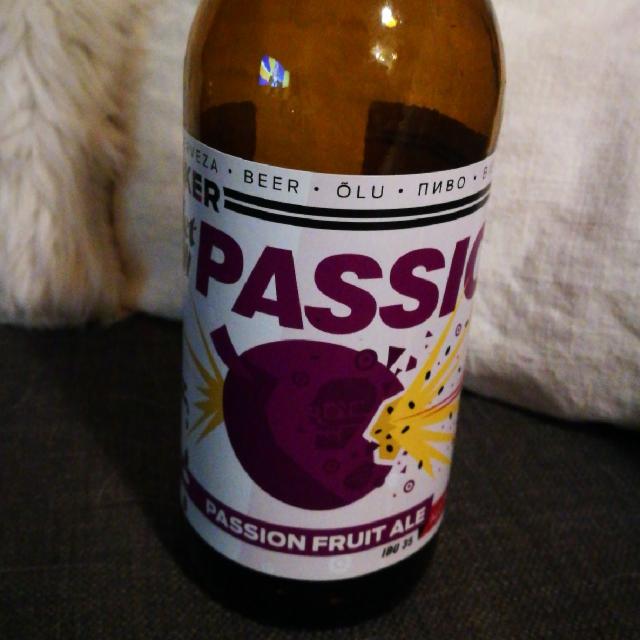 Passion Ale 5.0%, Tanker Brewery (Royal Unibrew), Estonia