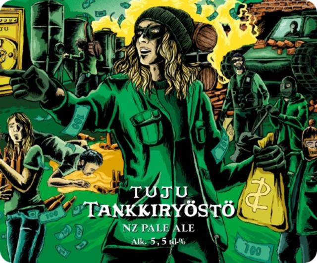 Tankkiryöstö 5.5%, Panimoyhtiö Tuju, Finland