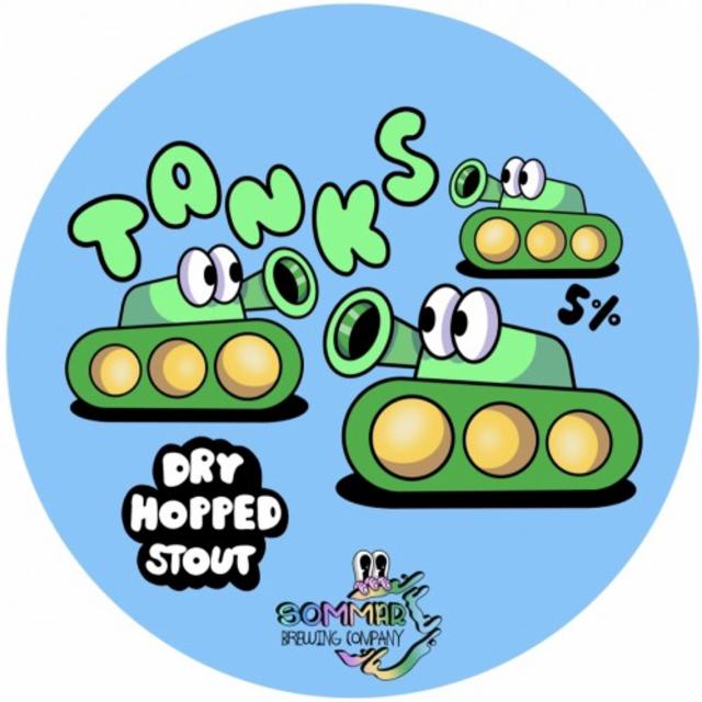 Tanks 5.0%, Sommar Brew Company, England