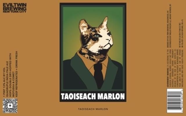 Taoiseach Marlon 12.0%, Evil Twin Brewing NYC, United States