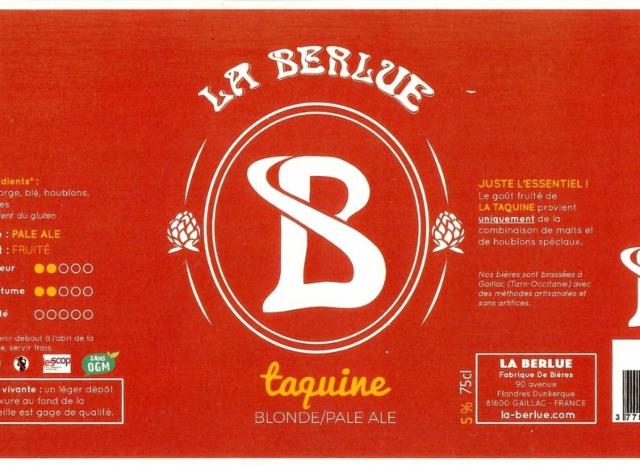 Taquine 5.0%, La Berlue, France