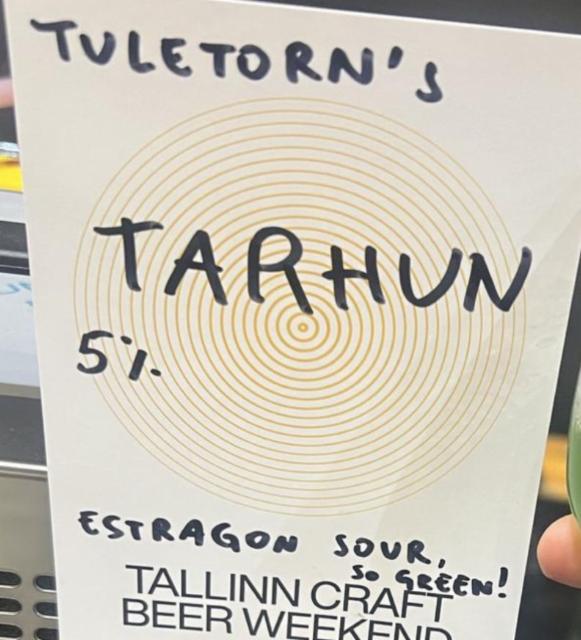 Tarhun - TCBW 25 Special 5.0%, Tuletorn Brewing, Estonia