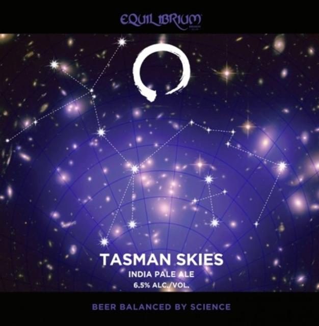 Tasman Skies 6.5%, Equilibrium Brewery, United States