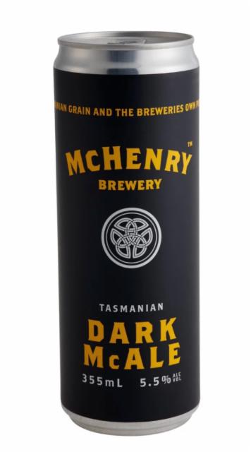 Tasmanian Dark McAle 5.5%, McHenry Brewery Tasmania, Australia