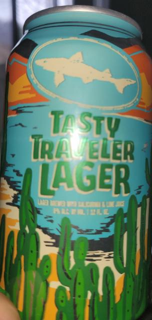 tasty travelerlager 5.0%, Dogfish Head Craft Brewery, United States
