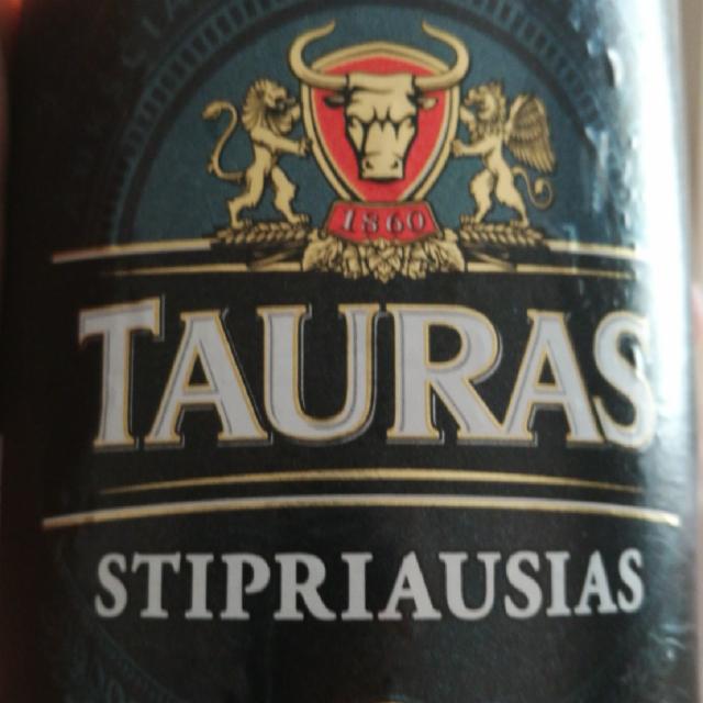Tauras Stipriausias 7.5%, Kalnapilis (Royal Unibrew), Lithuania