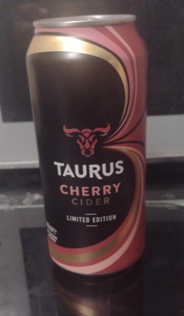 taurus cherry cider 4.0%, ALDI Stores UK, England