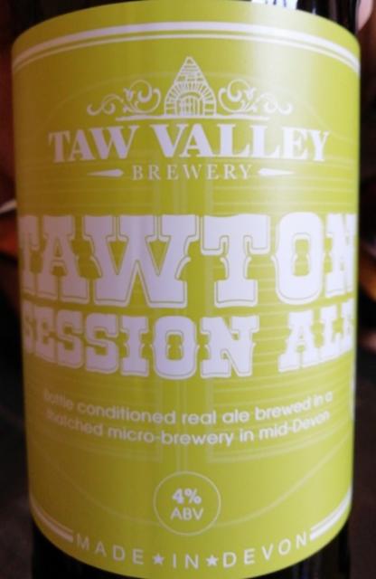 Tawton Session Ale 4.0%, Taw Valley Brewery Limited, England