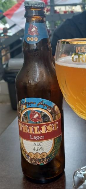 TBILISI Lager 4.6%, JSC Georgian Beer Company, Georgia