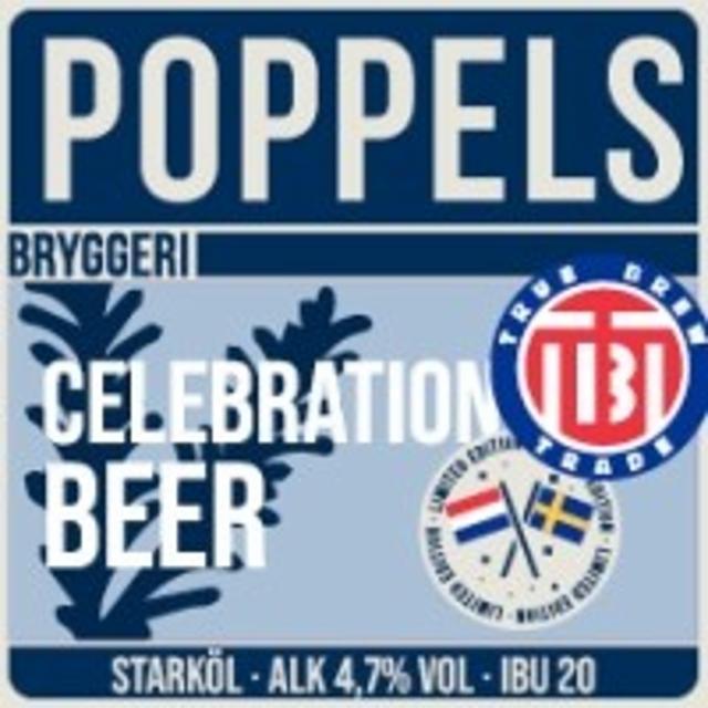 TBT Celebration Beer 4.7%, Poppels Bryggeri, Sweden