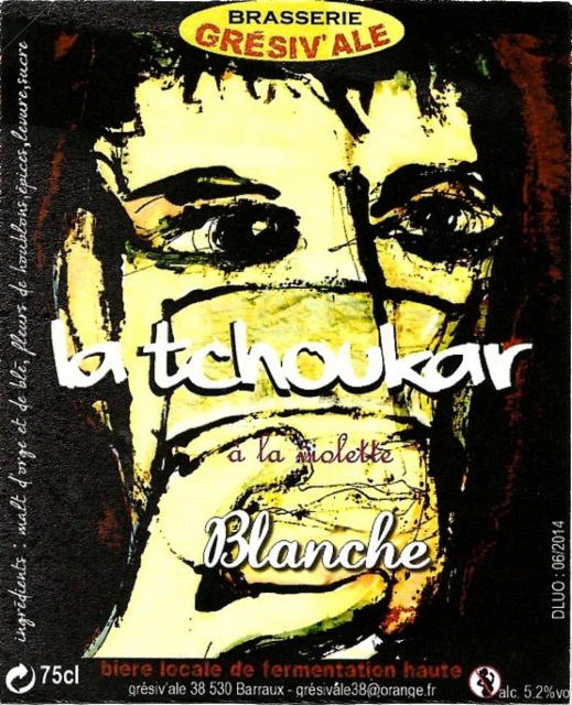 Tchoukar Blanche 5.8%, Brasserie Grésiv'Ale, France