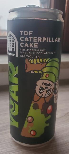 tdf caterpillar cake 15.0%, Vault City Brewing, Scotland