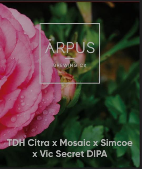 Tdh citra x mosaic x simcoe x vic secret Dipa 8.0%, Ārpus Brewing Co., Latvia