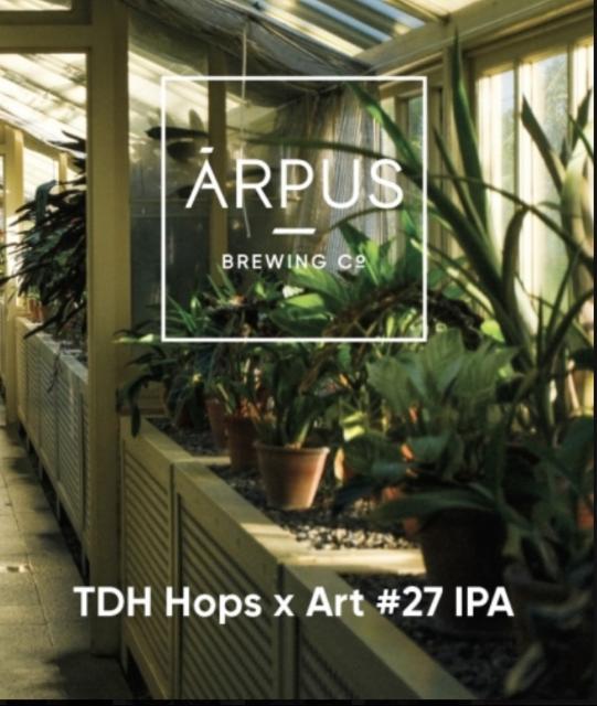TDH Hops X Art #27 IPA 6.8%, Ārpus Brewing Co., Latvia