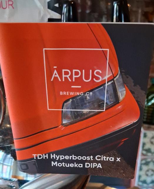 TDH Hyperboost Citra X Motueka DIPA 8.0%, Ārpus Brewing Co., Latvia