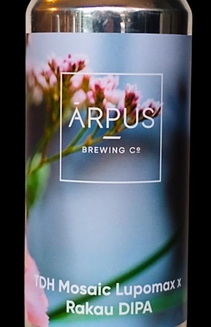 TDH Mosaic Lupomax x Rakau DIPA 7.8%, Ārpus Brewing Co., Latvia
